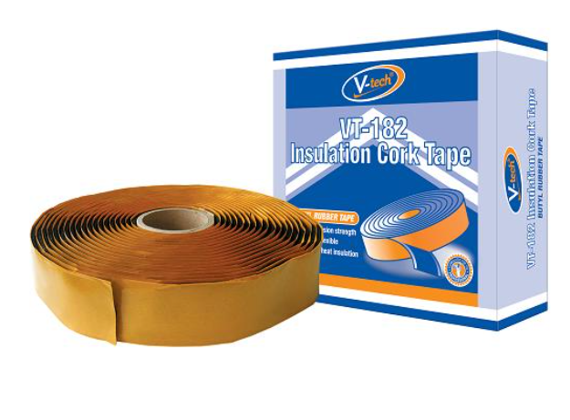 V-TECH VT-182 INSULATION CORK TAPE _ 50MM X 3MM 7.62 METER