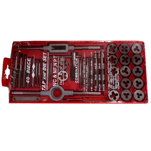 MARS 40-PC Carbon Steel Tap And Die Set (Metric)