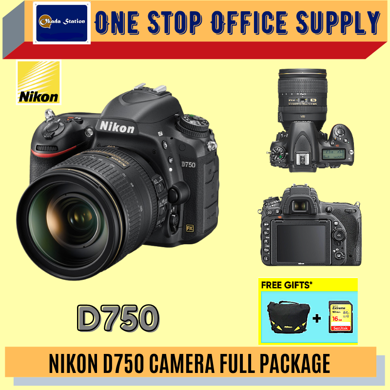 Nikon D750 DSLR Camera with 24-120mm Kit Lens /NIKON /D750 /Nikon Camera /Kit Lens /Nikon Camera with Kit Lens