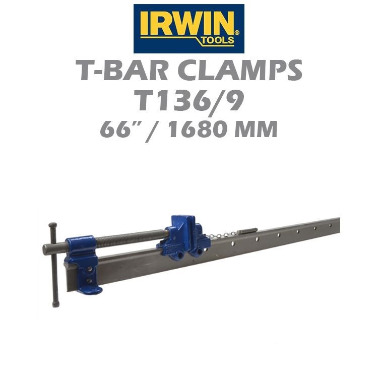 IRWIN T-BAR CLAMPS T136/9 66" 1680MM