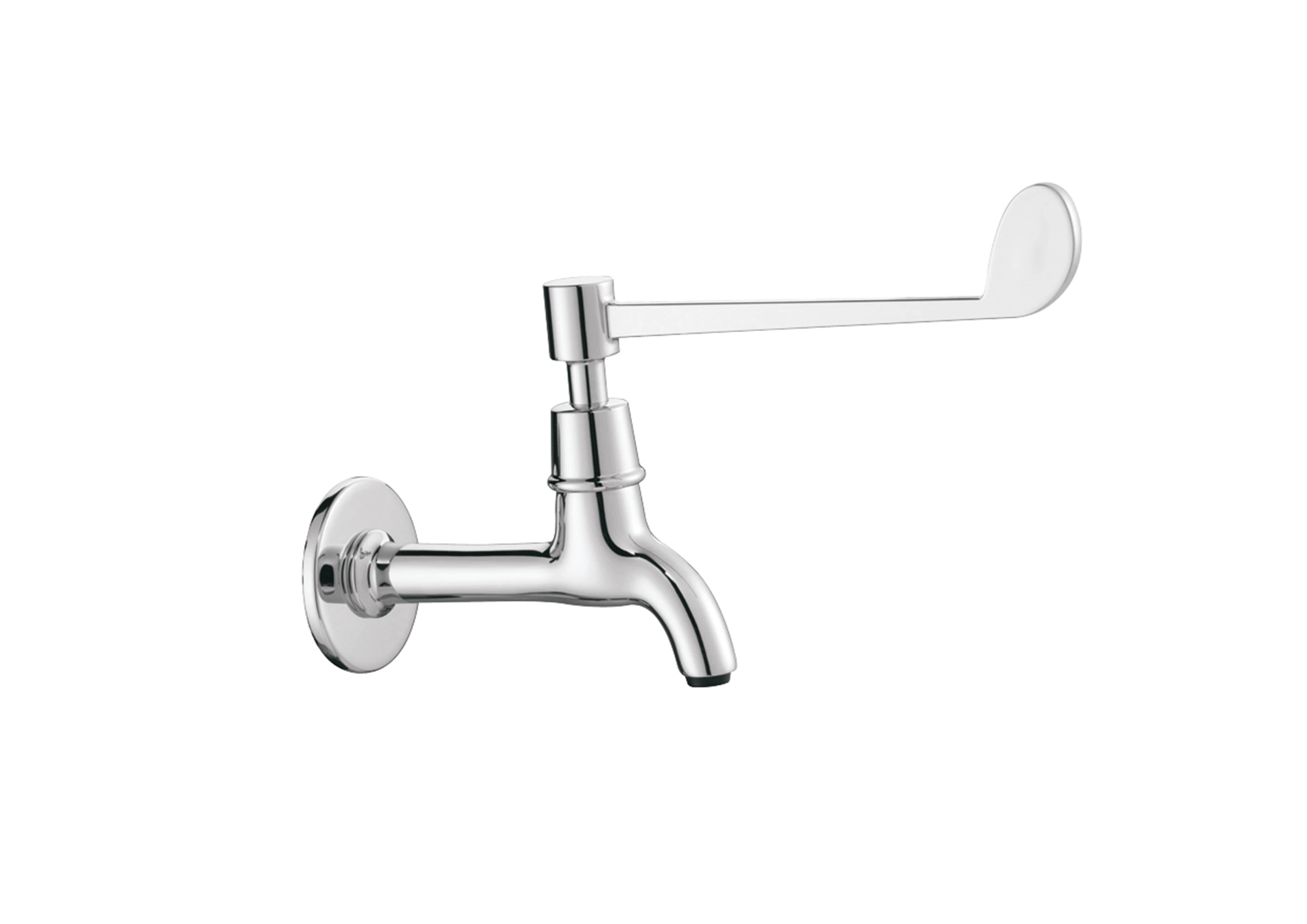 Johnson Suisse Wall Mounted elbow action pillar tap