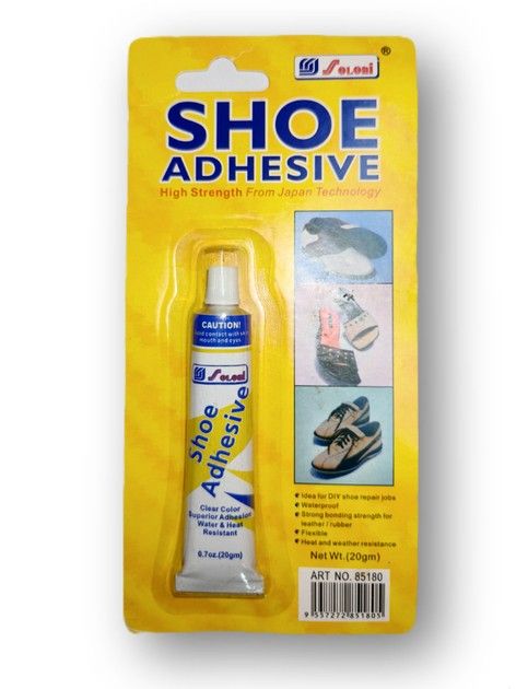 3ml Soloni Super Glue 02710 / 95110 / 85110 / 85180 Soloni Shoe Adhesive 85180  20gm SL-85110-KK