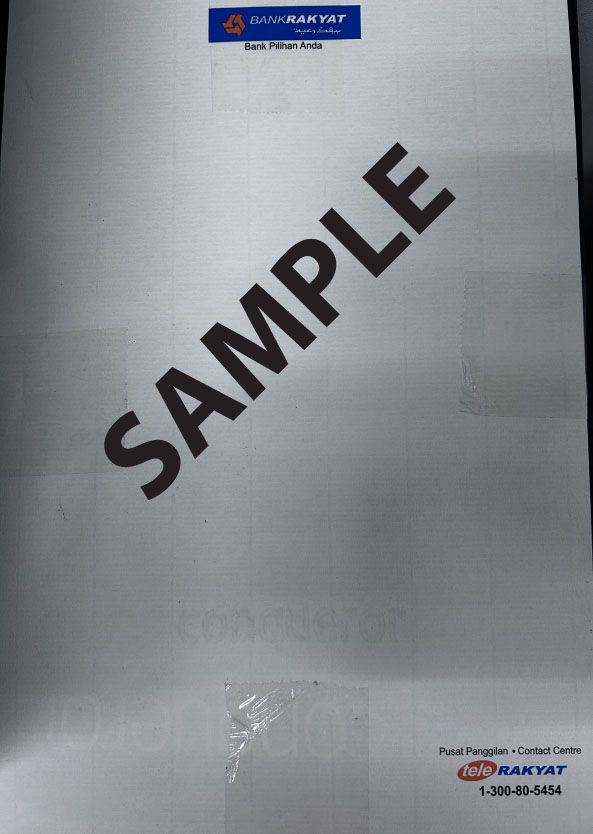 CONQUEROR LETTERHEAD