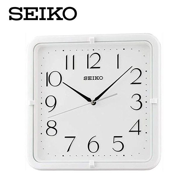 SEIKO *SEIKO Quartz Analogue Square Wall Clock QXA653
