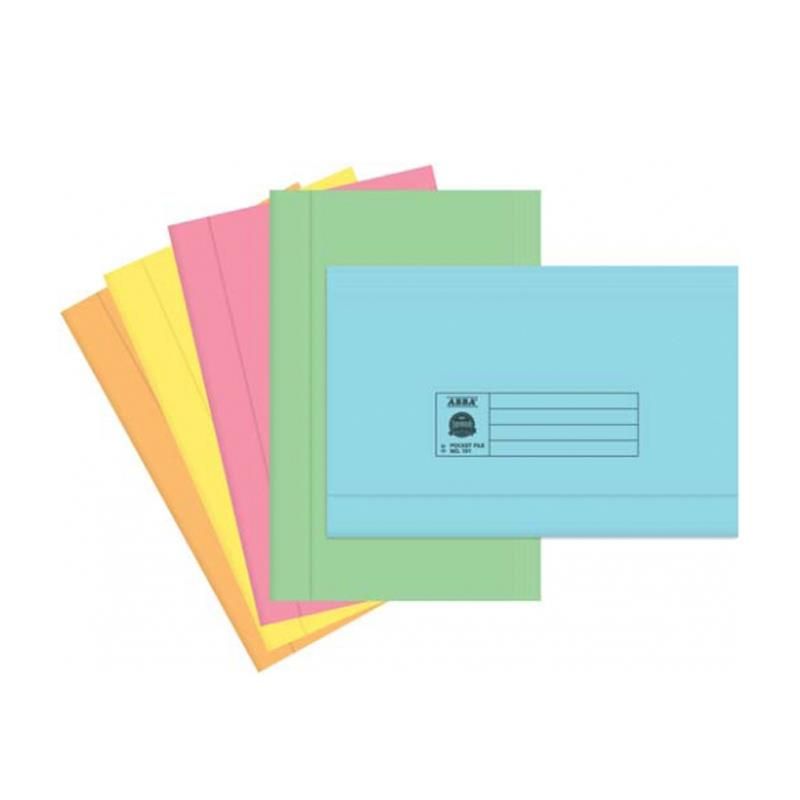 ABBA Pocket File S103 Assorted Colour 220g