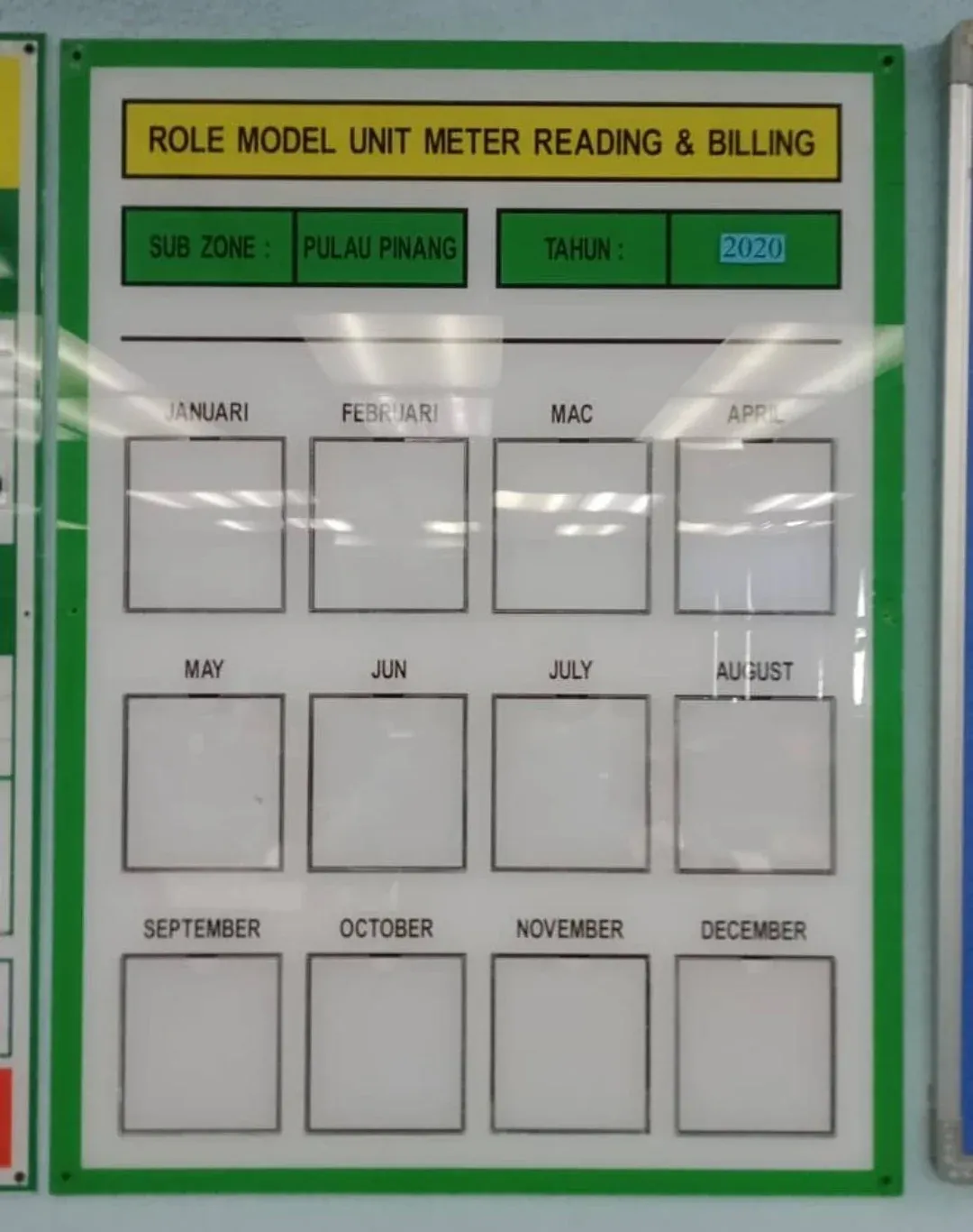 Plastic Sign Board (Role Model)