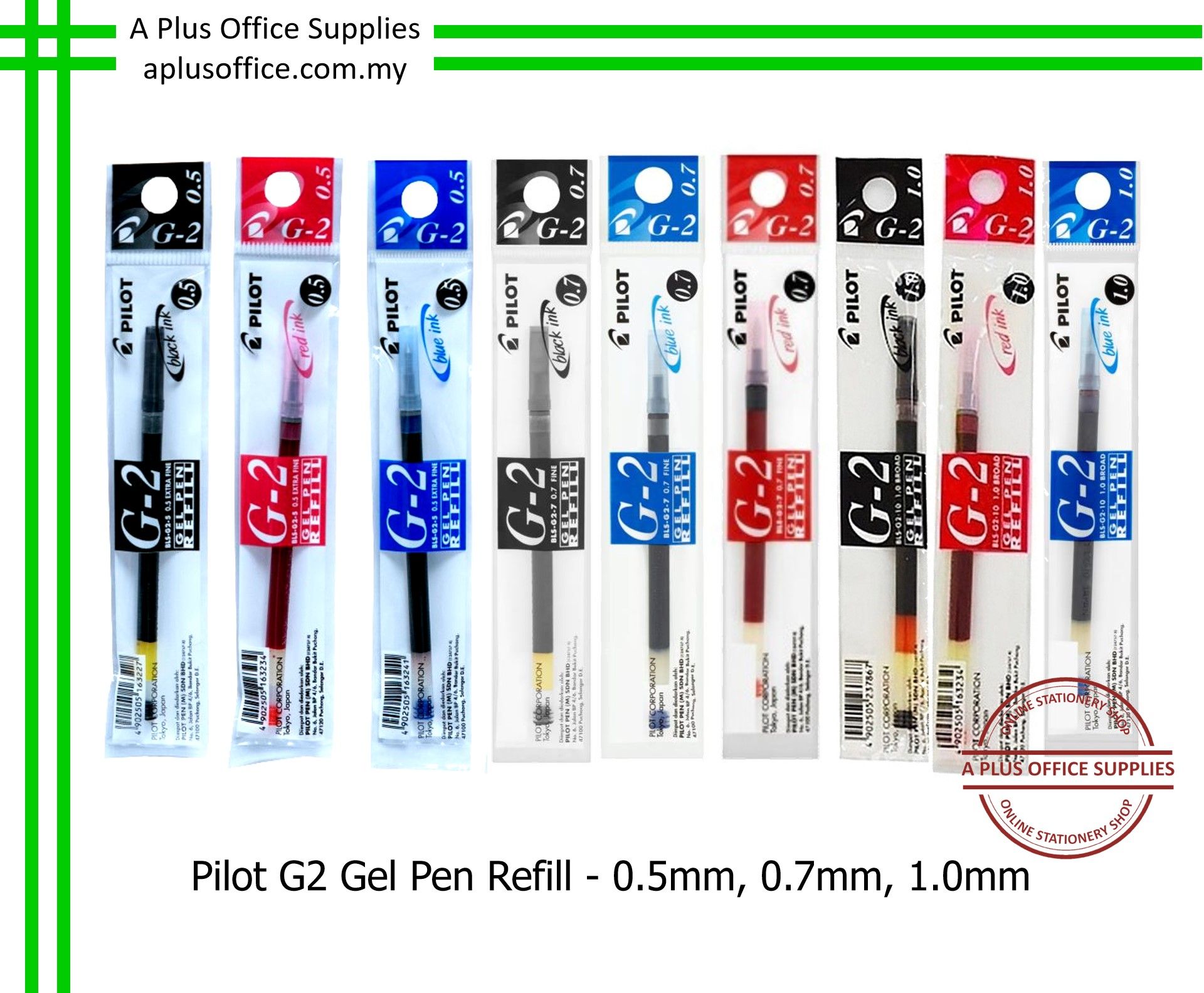 PILOT 1.0 G2 Refill / Isian Semula G2 1.0