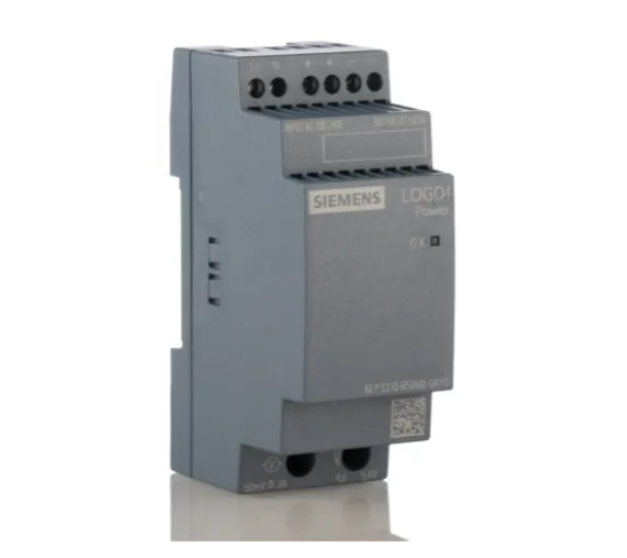 SIEMENS LOGO POWER Switched Mode DIN Rail Power Supply, 230V ac, 5V dc dc Output, 3A Output, 15W