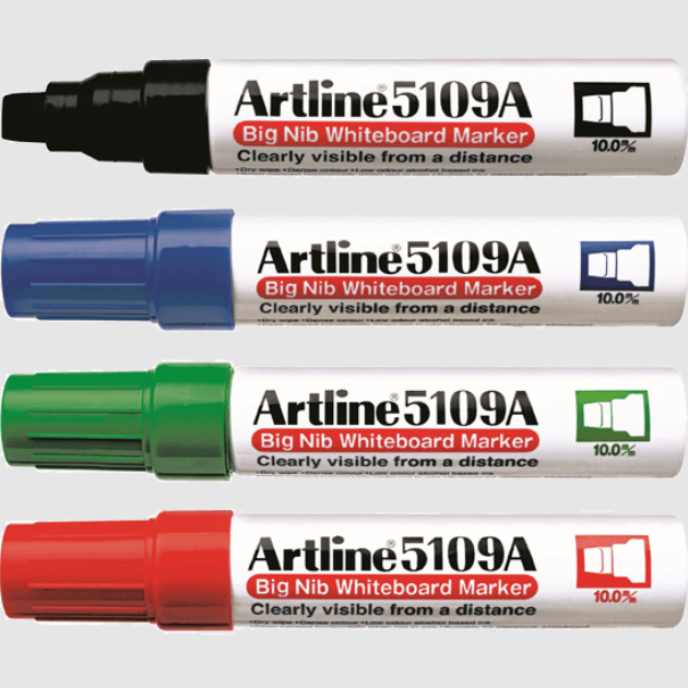ARTLINE 5109A EK-5109A (10MM) BIG NIB WHITEBOARD MARKER (1 PCS ONLY)