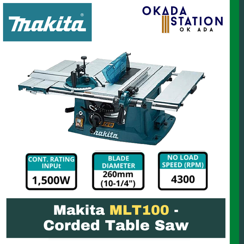 Makita MLT100 - Corded Table Saw / Makita Table Saw / Saw / Table Saw / Corded Table Saw