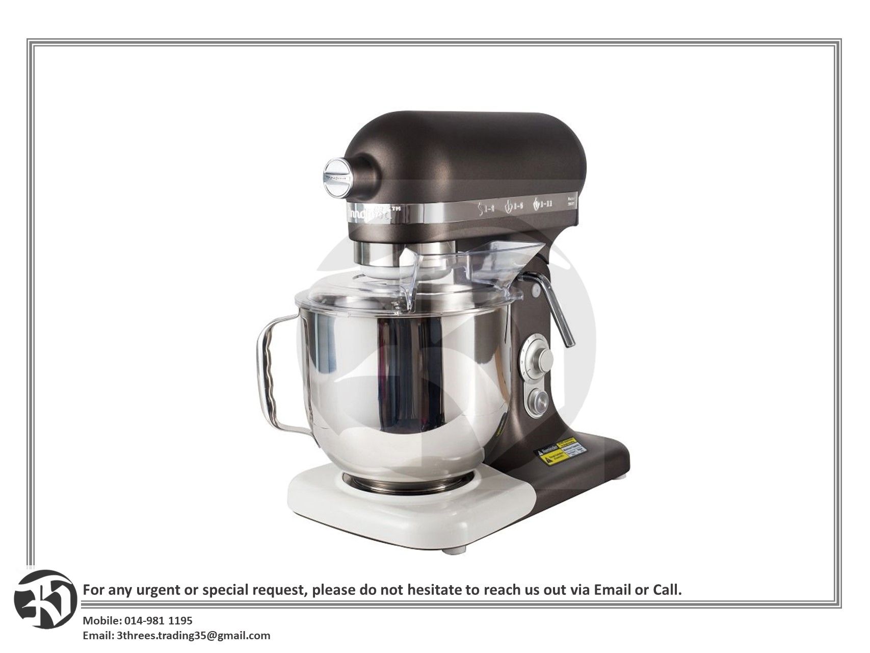 Innofood KT-7500 Heavy Duty Professional 7.0 Litres (7L)