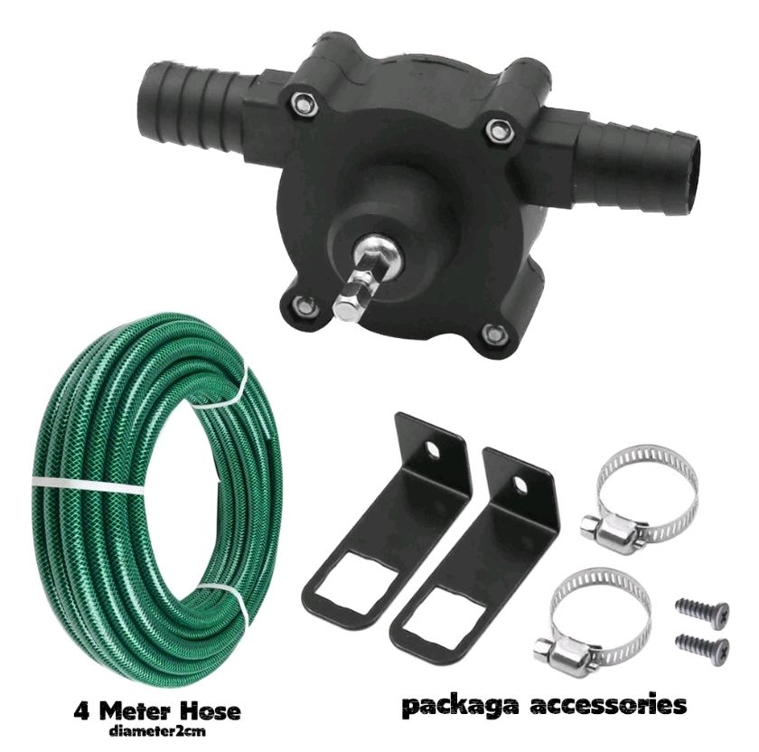 High Efficiency Portable Plastic Self-Priming Drill Pump Transfer Pump