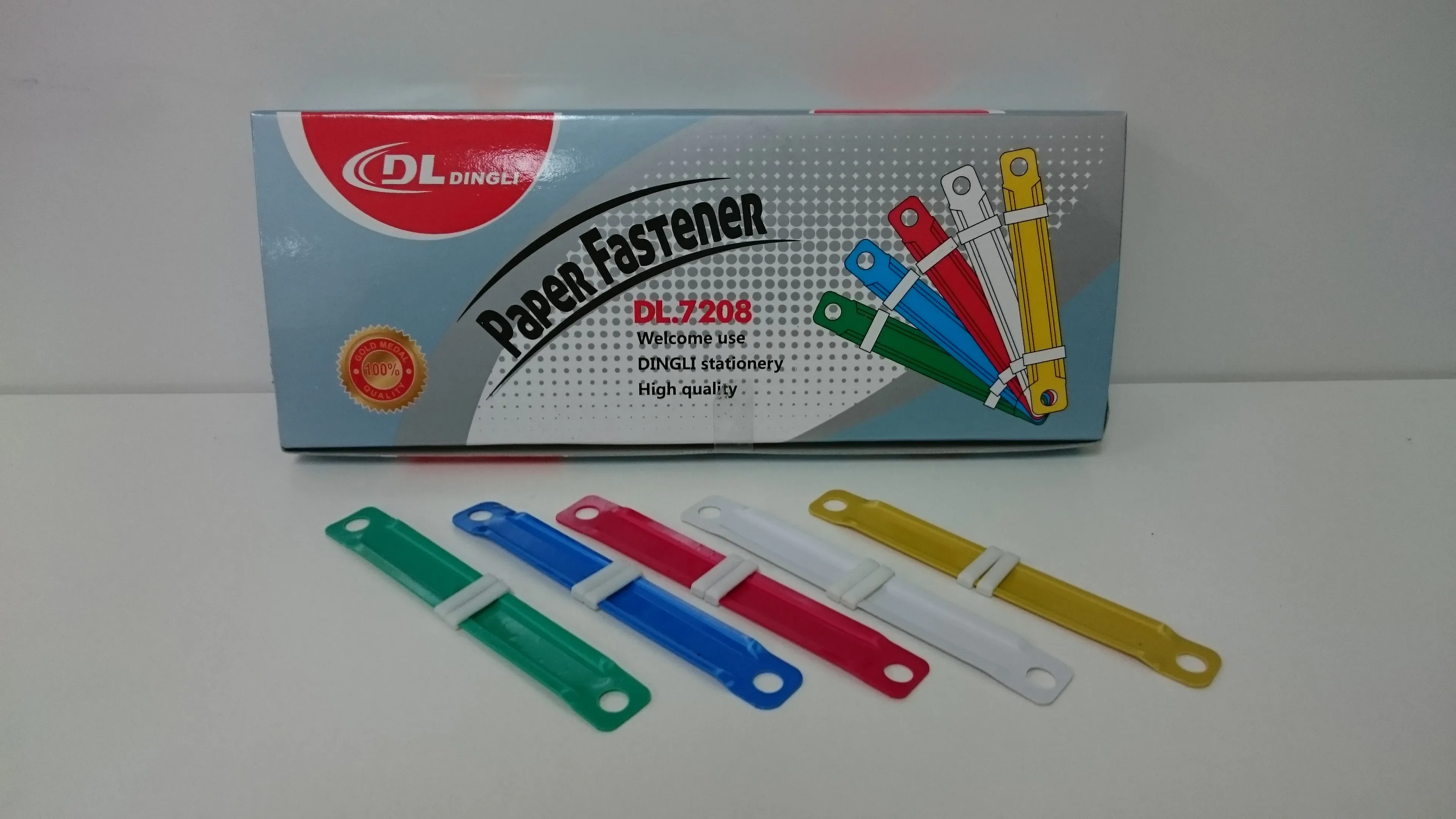 50 SETS assorted files metal clamps paper fasteners