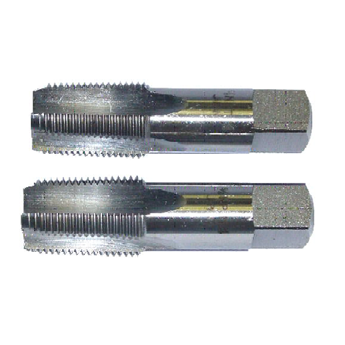 SKC American National Taper Pipe Taps Carbon Steel NPT 2-PC Set 804NT