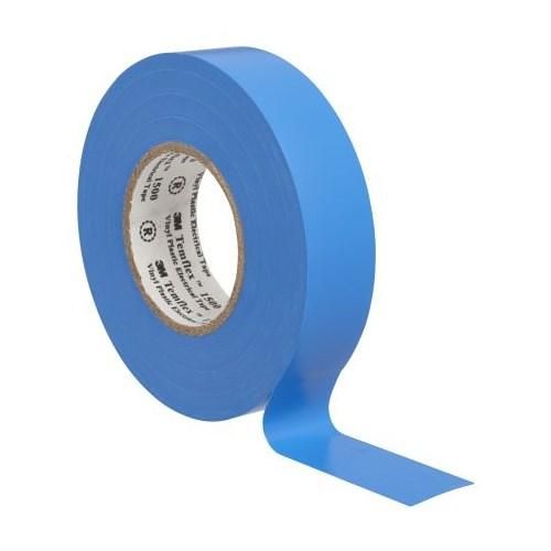 *3M PVC TAPE 18MM X 5MTR FOR ELECTRICAL INSULLATION TAPE, BLUE COLOUR