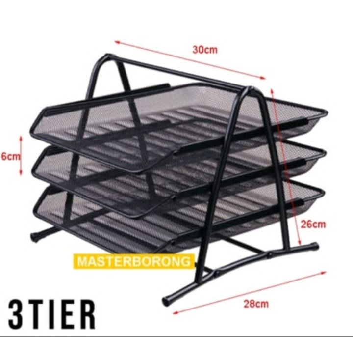Ocha 3 Tier Wire Mesh Tray