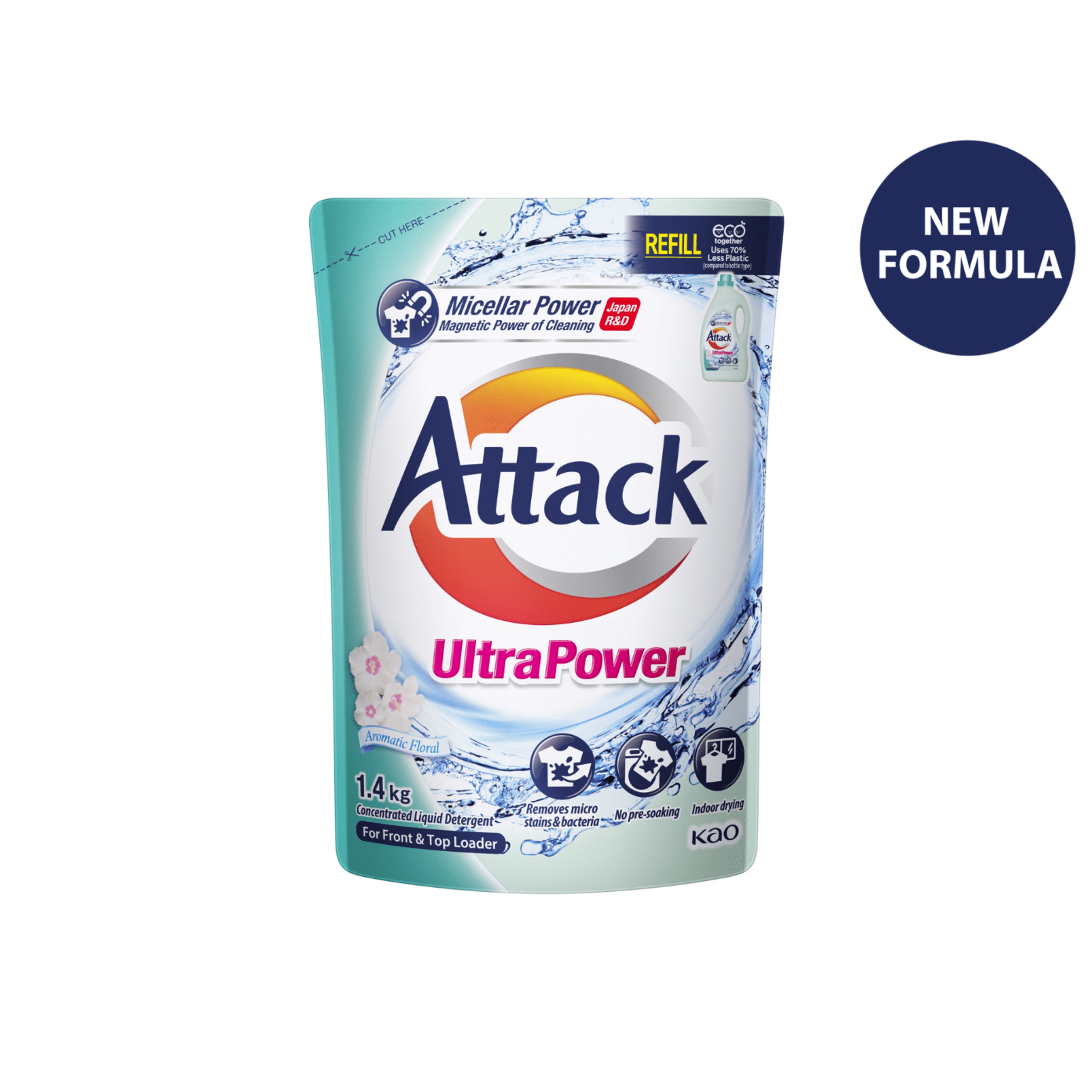 ATTACK LIQ ULTRA POWER 1400G (Refill Pack)