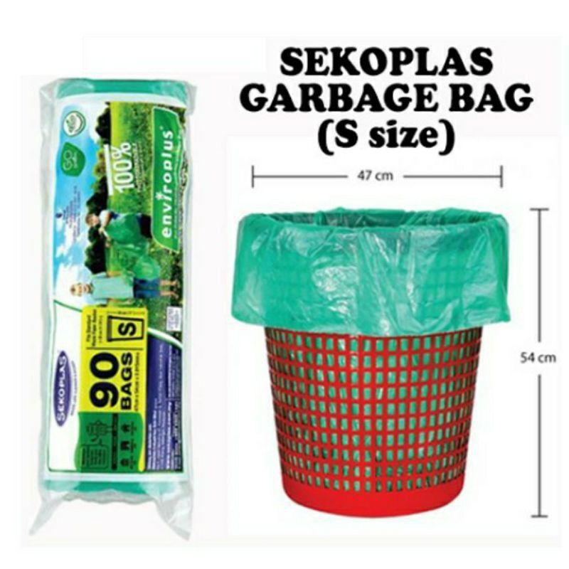 *Sekoplas ReMAX HDPE Garbage Bag S