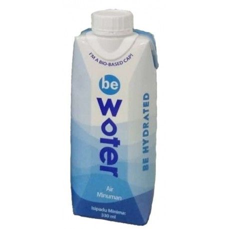 beWater Drinking Water Tetra Pak (330mL x 12) 1 Carton
