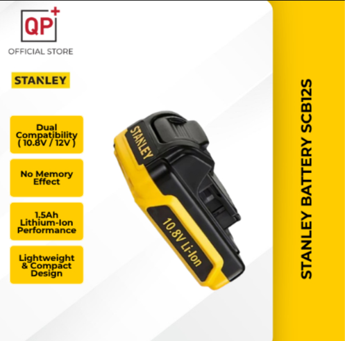 STANLEY BATTERY SCB12S-B1 10.8V/12V 1.5AH LI-ION l BATERI l 电池-SCB12S 12V