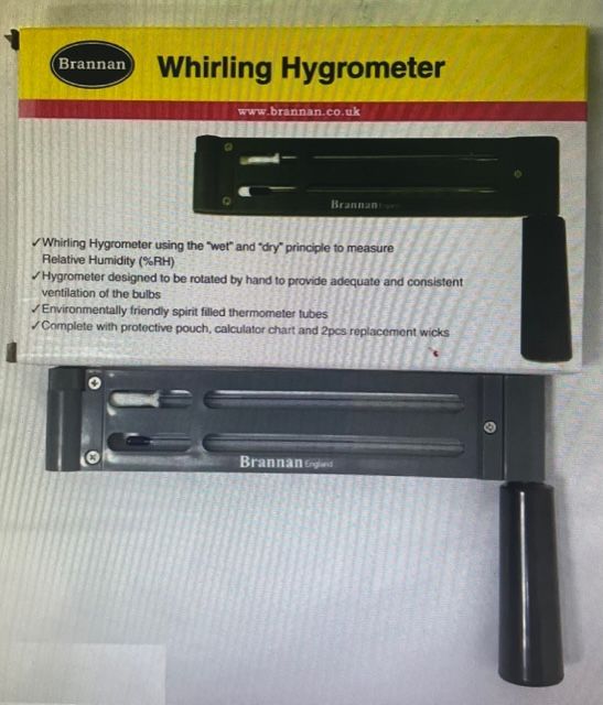 Brannan Whirling Hygrometer