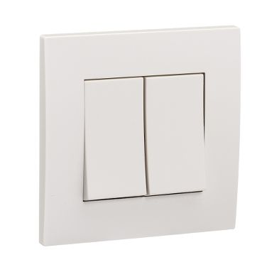 Schneider Electric 10A 2 Gang 2-Way Switch