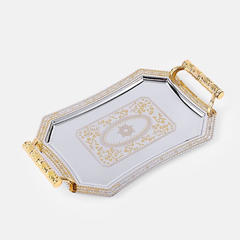 Dulang Hadiah Gold Silver L(43.5*30cm)
