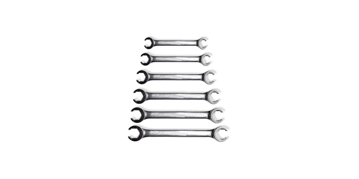 6-22mm FLARE NUT RING SPANNER SET6PC