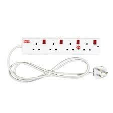 Extention Plug 4 Gang 1 Meter