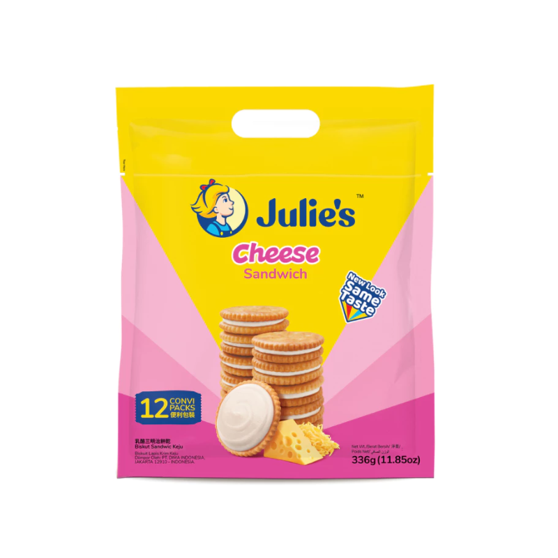Julie's Cheese Sandwich Biscuits [12'S/366g]
