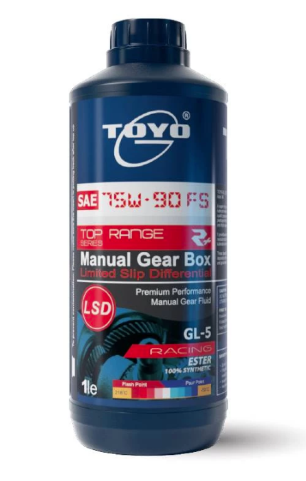 TOYO-G TOP RANGE 75W-90 FS MANUAL GEARBOX FLUID (1L)