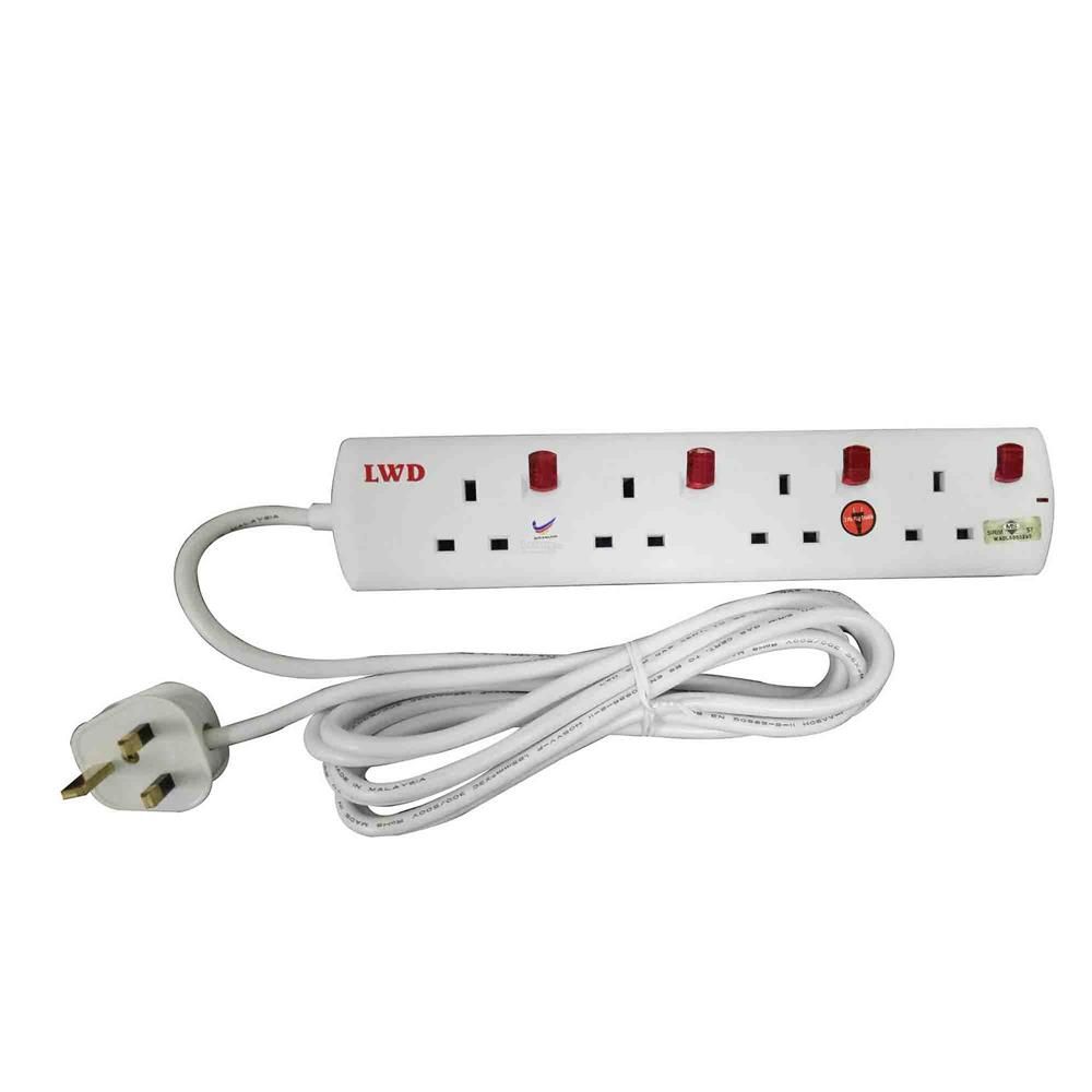 Extention Plug 4 Gang Sirim