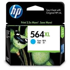 HP 564XL High Yield Ink Cartridge Cyan CB323WA