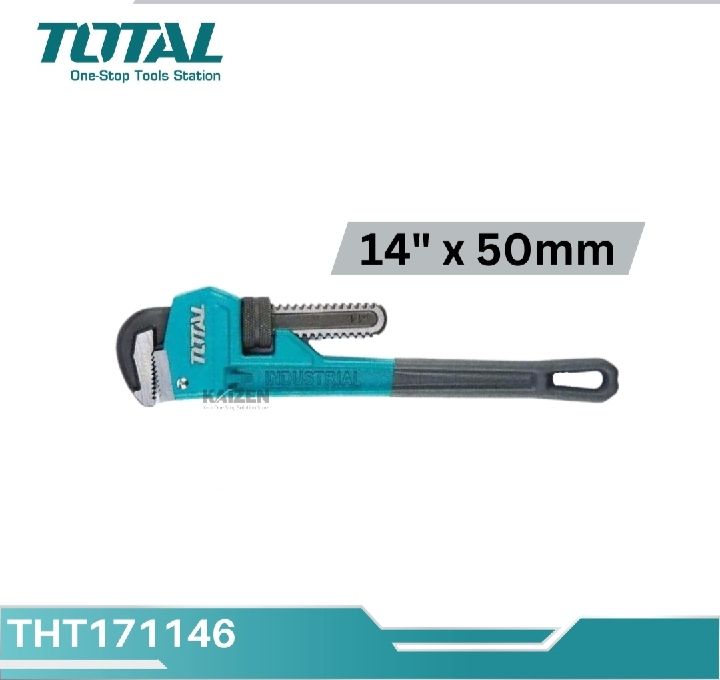 TOTAL PIPE WRENCH 27. MM & 50 MM DIA GRIP