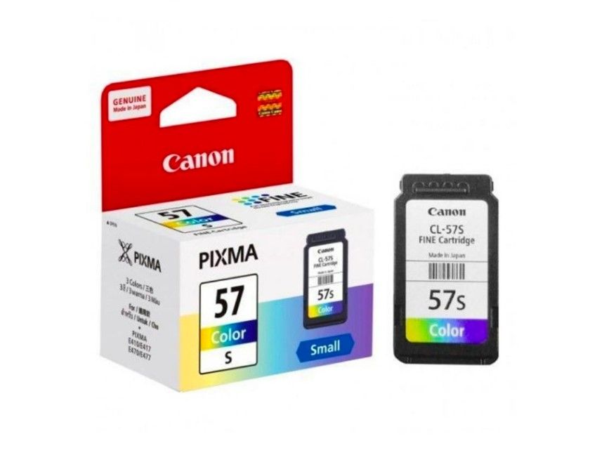 Canon CL-57S Color Ink Cartridge (1289C001) for Pixma E410 E400 E460 E470 E480 E3170 E4270
