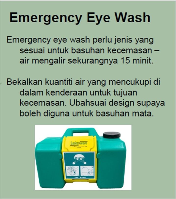 Emergency Eye Wash (30Liter)