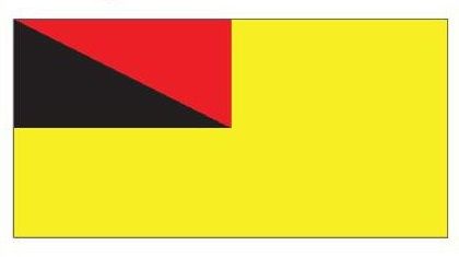 Malaysia All States Flag Negeri Sembilan 3'' x 6''
