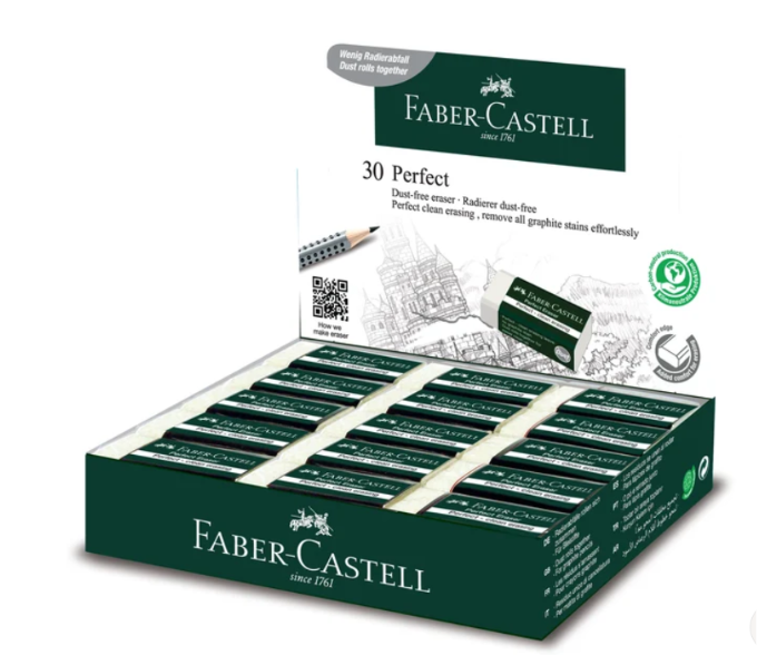 Faber-Castell FABER CASTELL DUST FREE ERASER 7085-30 / Faber Castell / Eraser / Dust Free Eraser / 7085-30 / Faber Castell Eraser