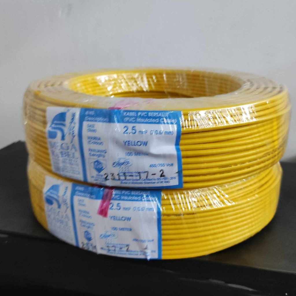SE SETIA ELECTRIC 2.5MM 1 METER CABLE YELLOW