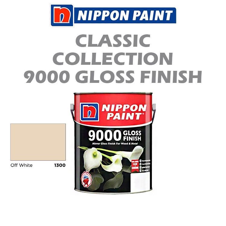 NIPPON 9000 GLOSS FINISH - OFF WHITE 1300