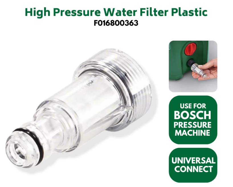 BOSCH WATER FILTER PLASTIC FOR BOSCH AQUATAK (F016800577)