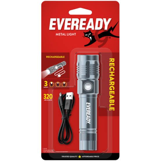 EVEREADY RECHARGE METAL LIGHT