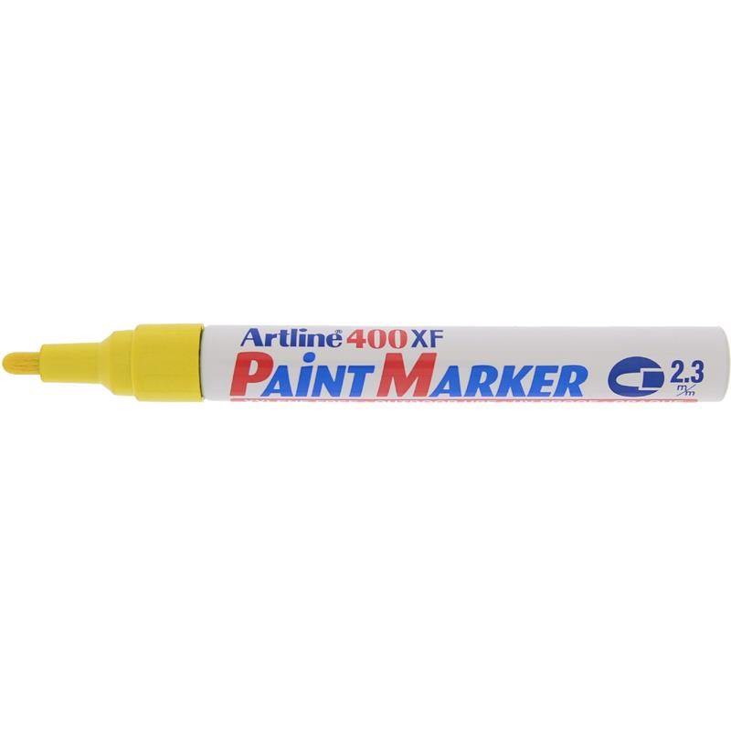 ARTLINE 7 400XF PAINT MARKER 2.3MM EK -400XF YELLOW