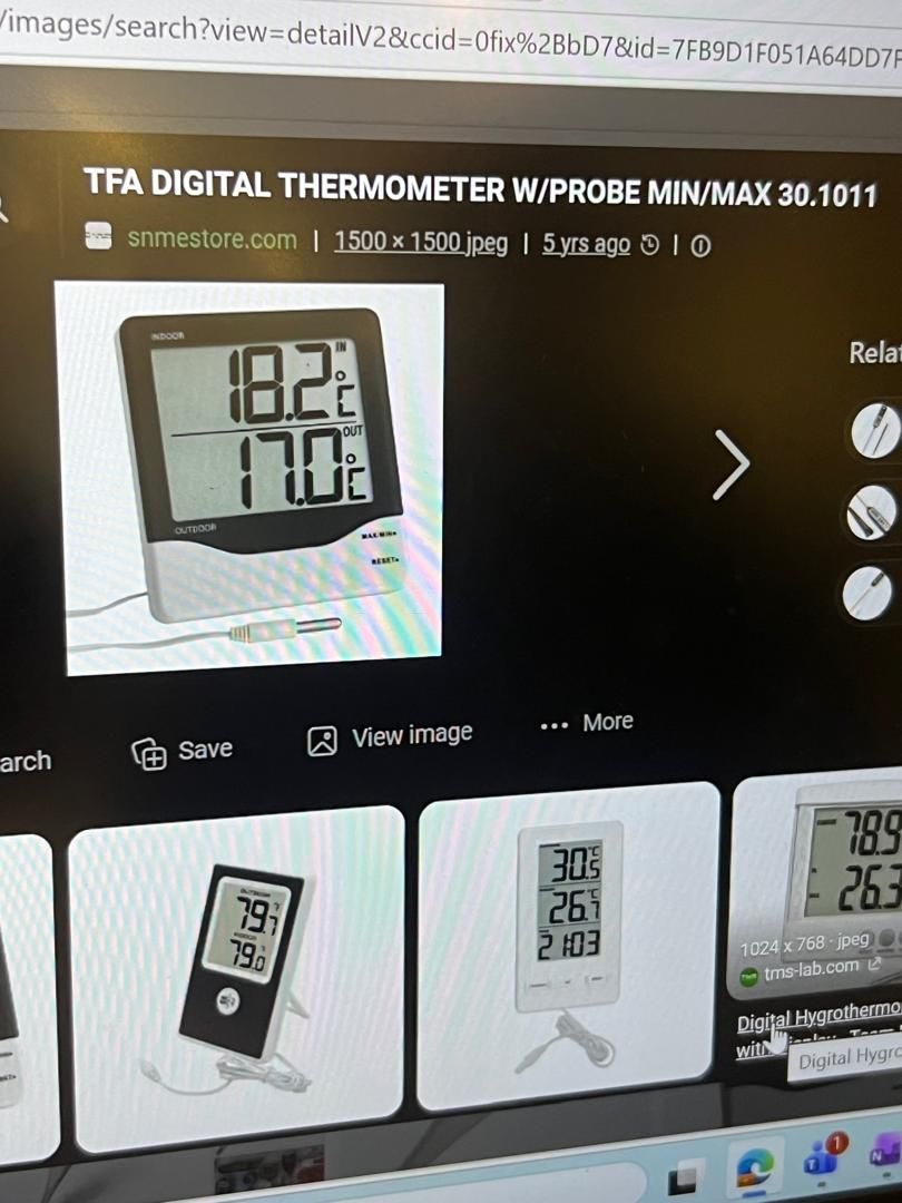 TFA DIGITAL THERMOMETER