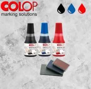 COLOP REPLACEMENT INK REFILL & INK PAD