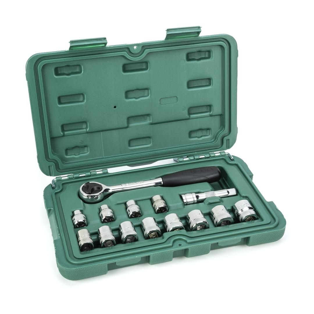 Sata 14PC 3/8”DR SOCKET SET (METRIC)
