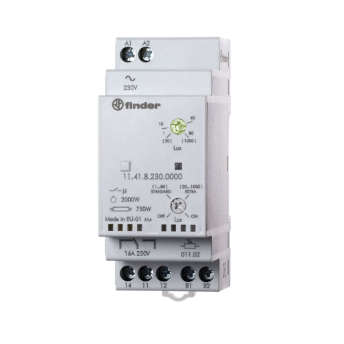 Finder Timer Light Switch 230 V ac, 1-Channel 11.41.8.230.0000