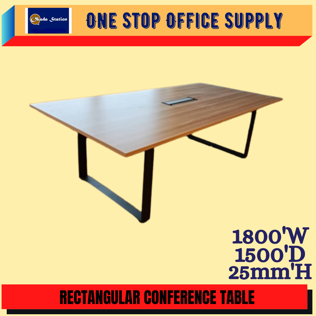 O-SIRIES CONFERENCE TABLE -(18') (15') (25') / MEETING TABLE / MEJA MESYUARAT / OFFICE TABLE / OVB 18 / CONFERENCE TABLE