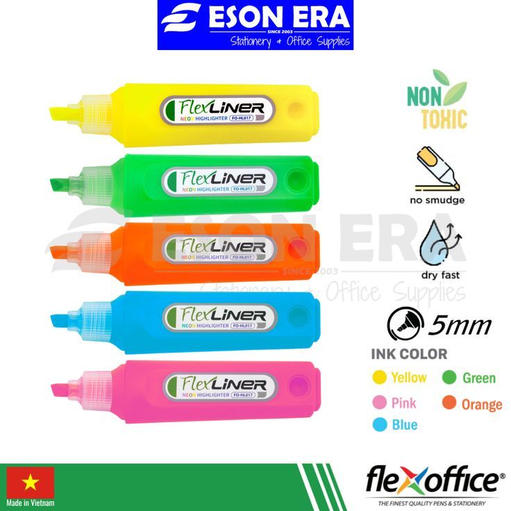 FLEXOFFICE 017 FLEXLINER HIGHLIGHTER PEN