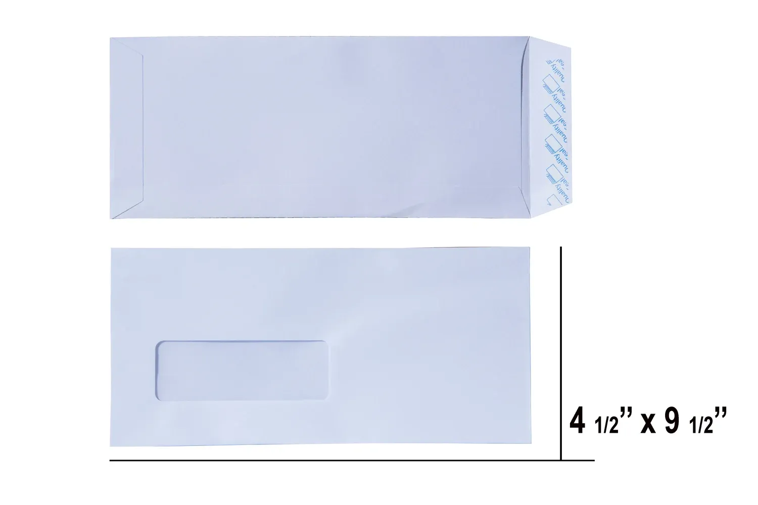 4.5x9.5 WHITE WINDOW ENVELOPES (BOX)